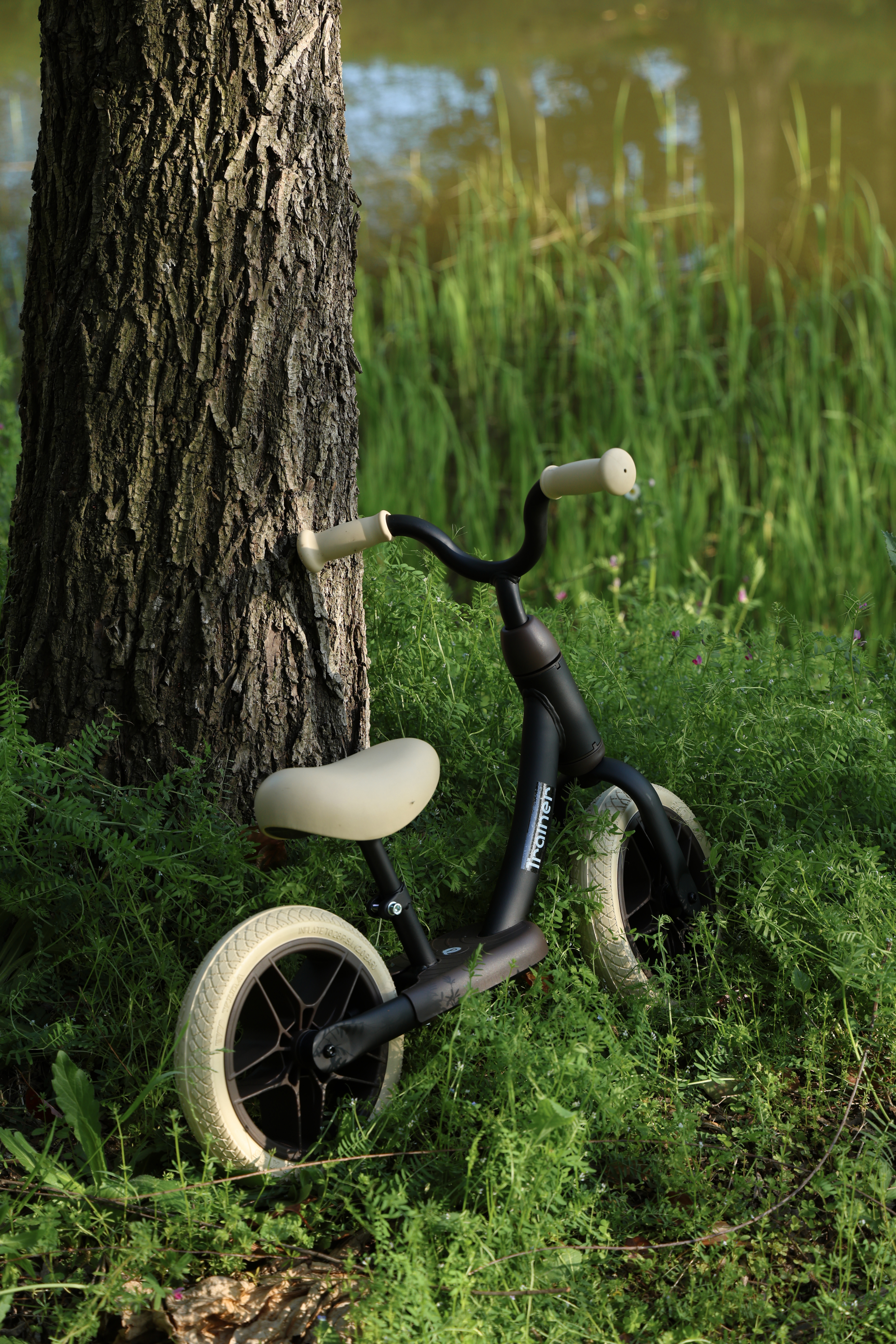 QPlay Trainer Løbecykel, Sort