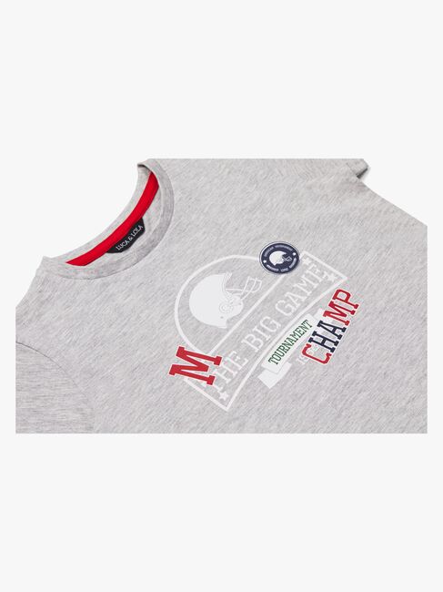 Luca & Lola San Marino T-Shirt 2-pak, Grey/Red