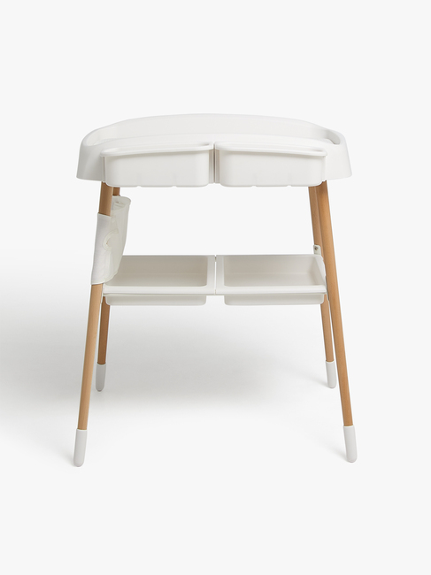 Beemoo CARE Nordic Puslebord, White/Wood