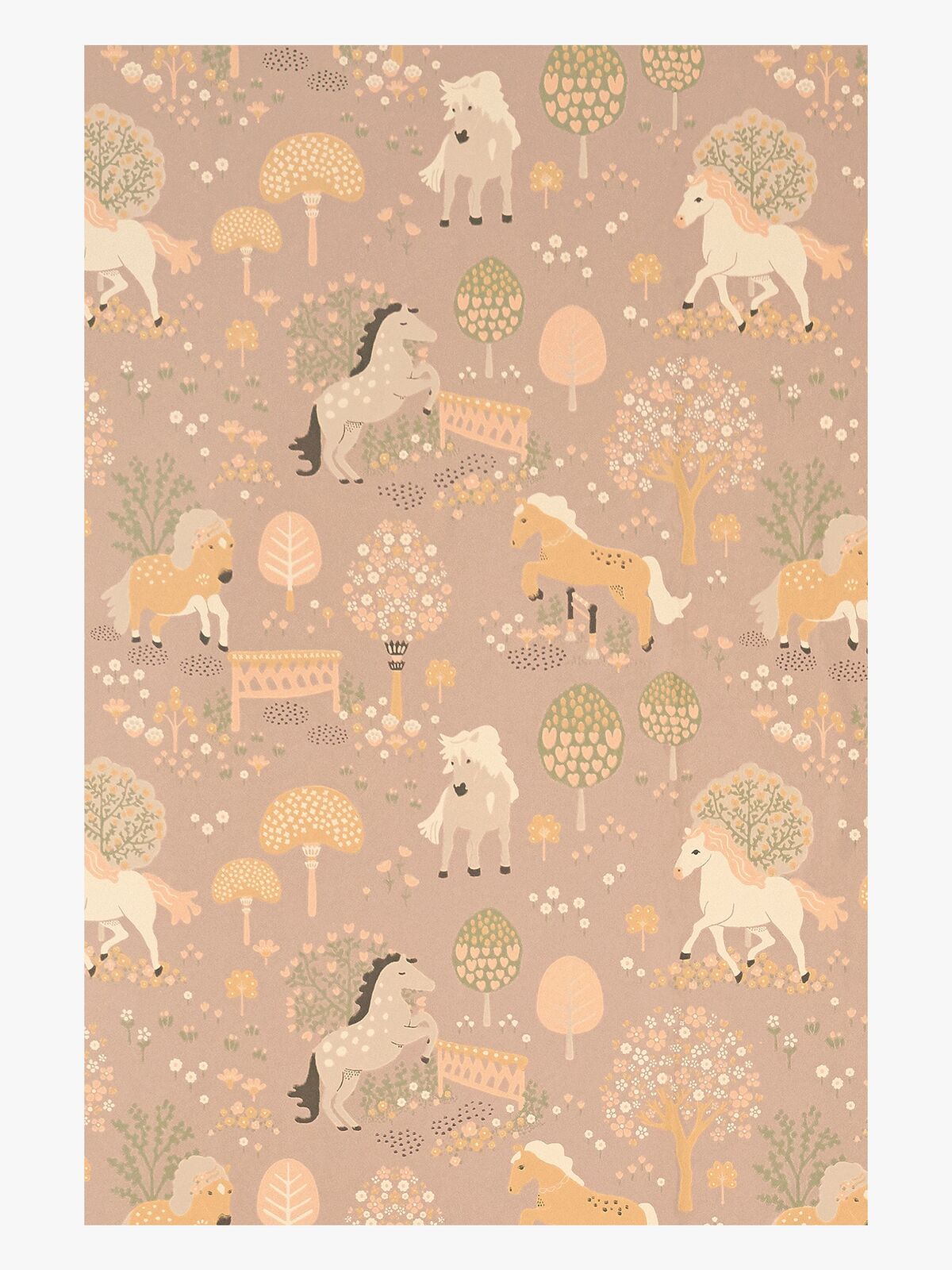 Majvillan Tapet My Sweet Pony, Soft Lilac