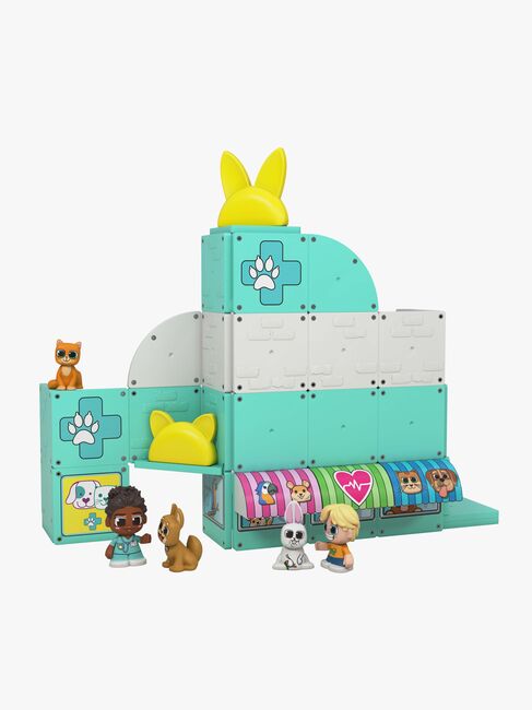 Bluey Tile Town Pet Clinic Magnetsæt 48 Brikker