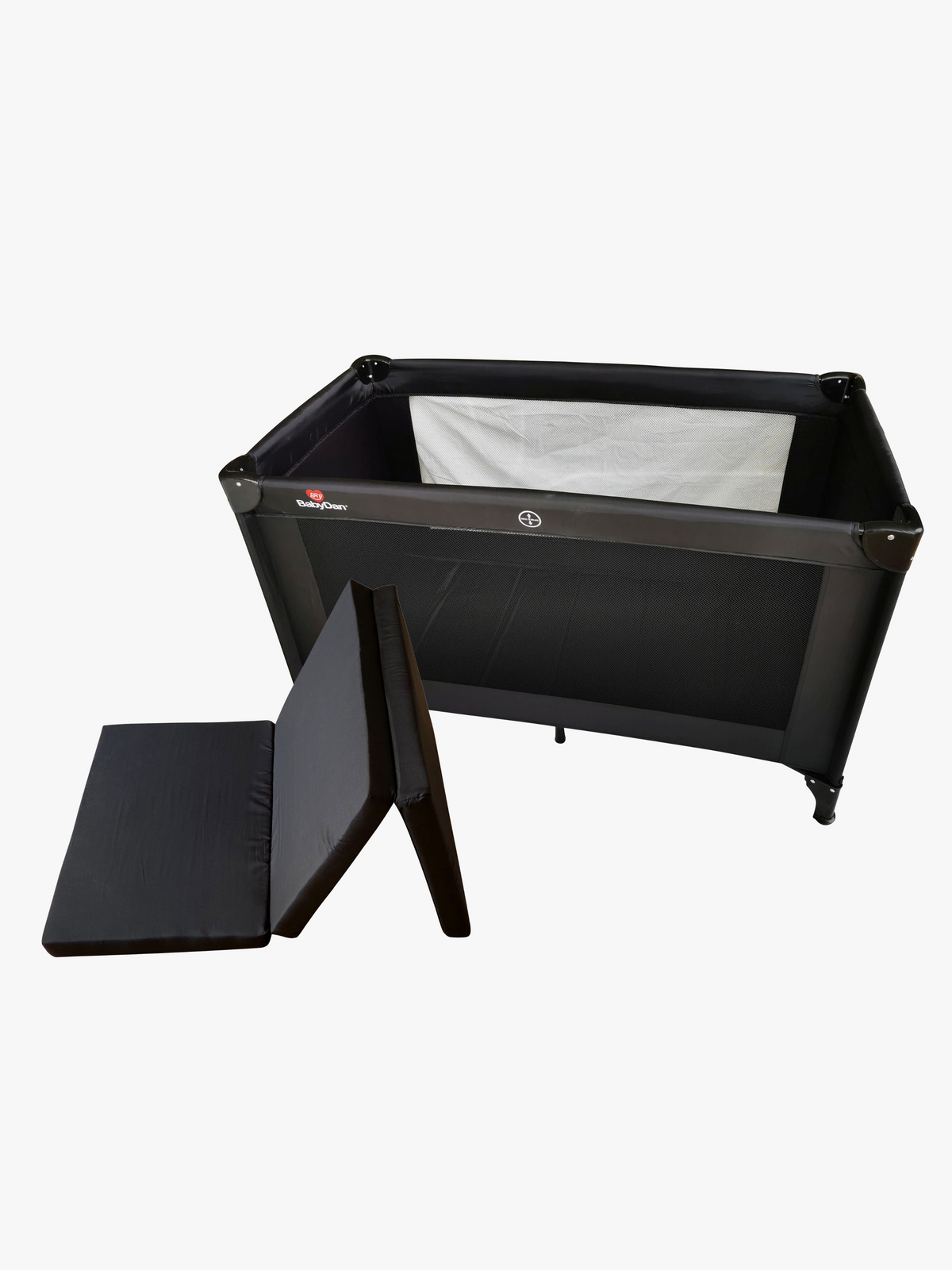 BabyDan Weekendseng inkl. Madras, Sort