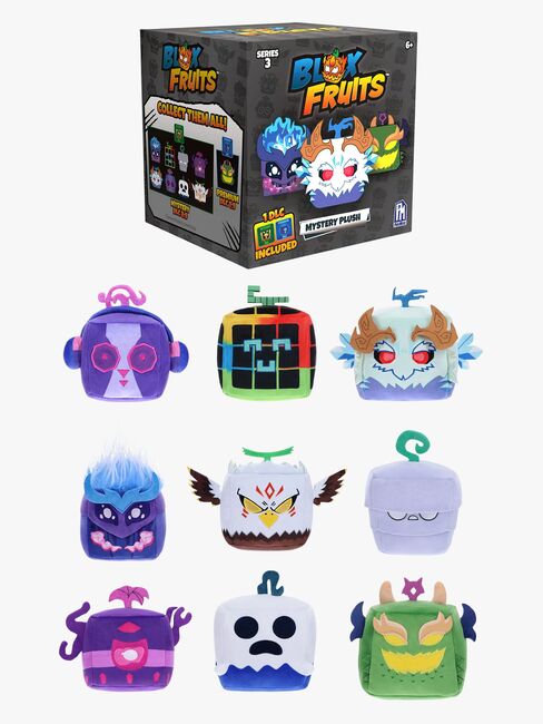 Roblox Blox Fruits Bamse Series 3 10 cm Blandet Udvalg