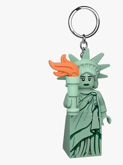 LEGO® Ikonisk Frihedsgudinde Nøglering med LED-lys