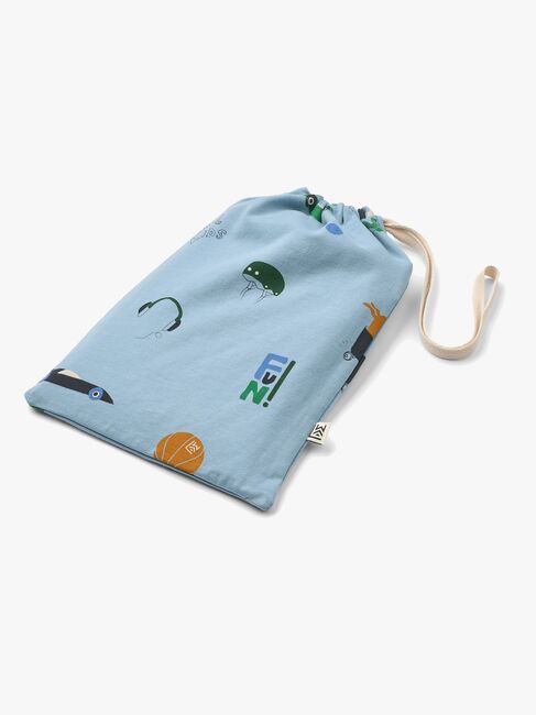 LIEWOOD Wilhelm Pyjamassæt, Dog/fun/beach blue/mix