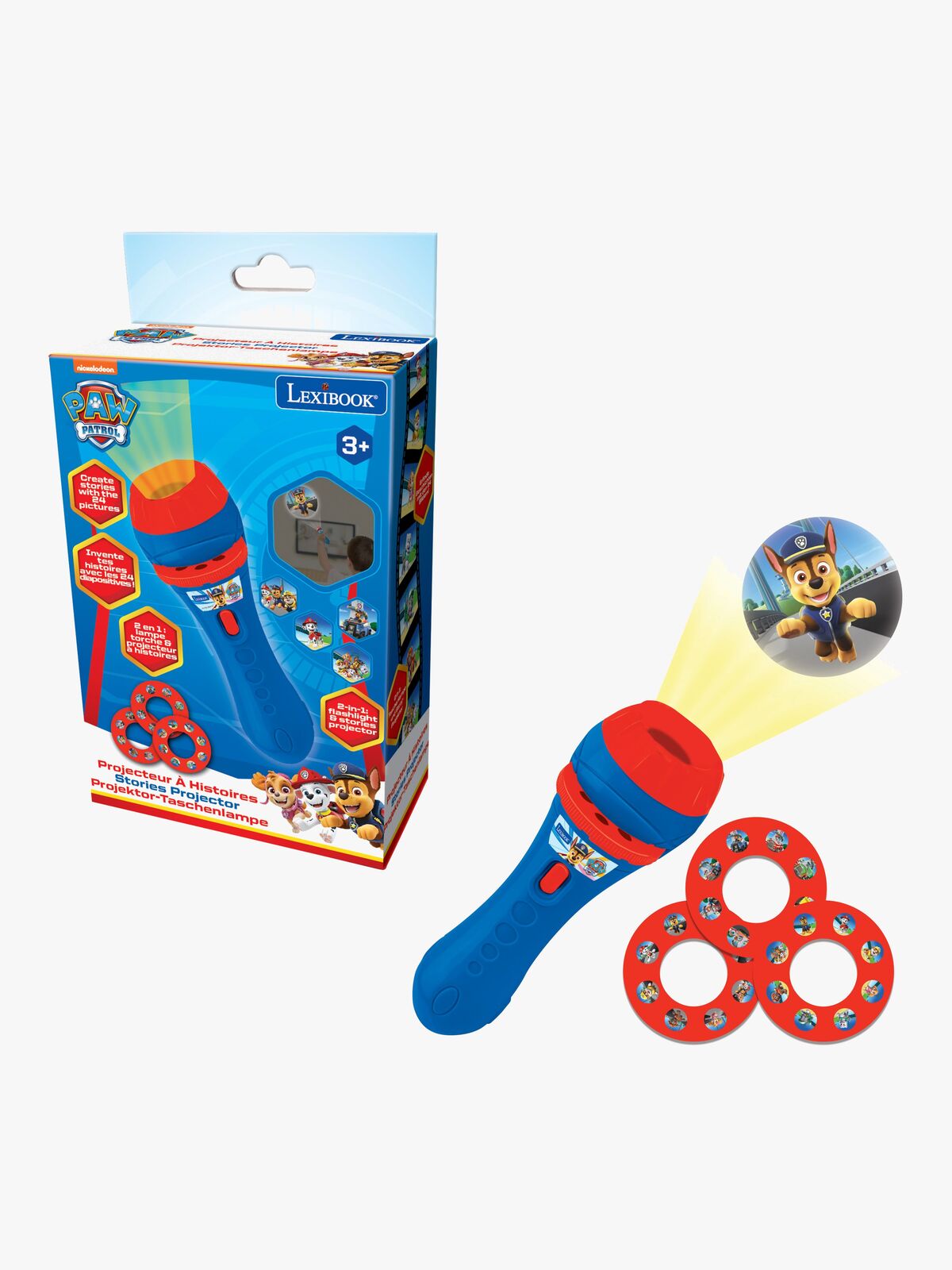 Paw Patrol Historieprojektor & Lommelygte