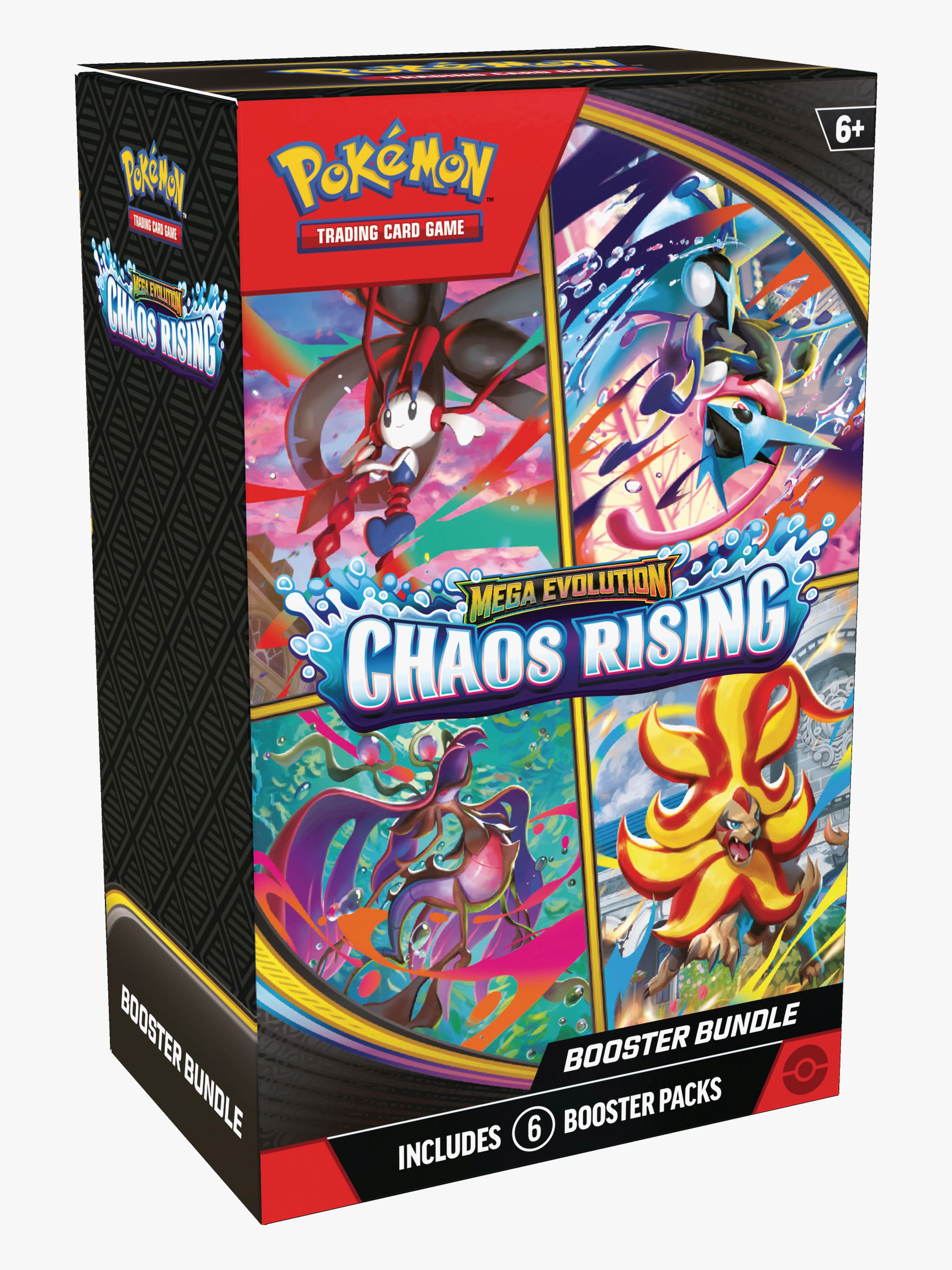 Pokémon TCG Mega Evolution Chaos Rising Boosterpakke ME04