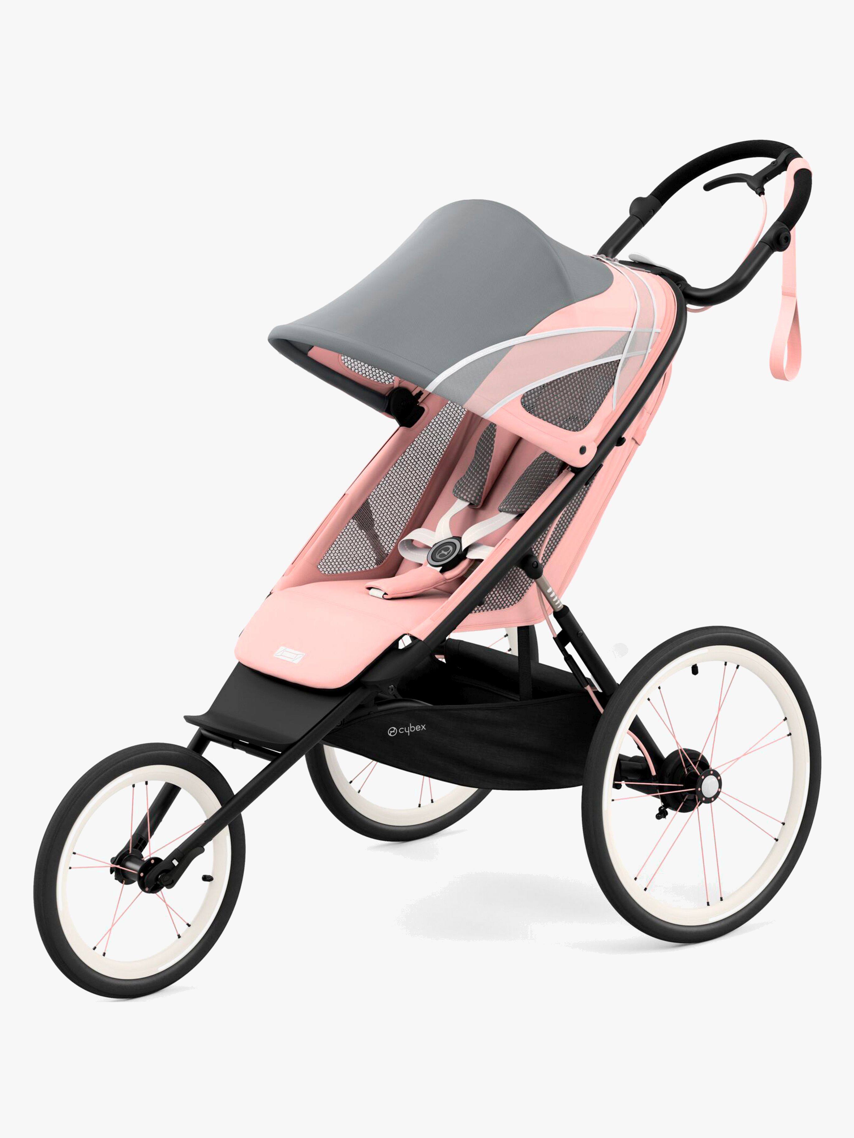 Cybex Sport AVI Løbevogn, Black/Silver Pink