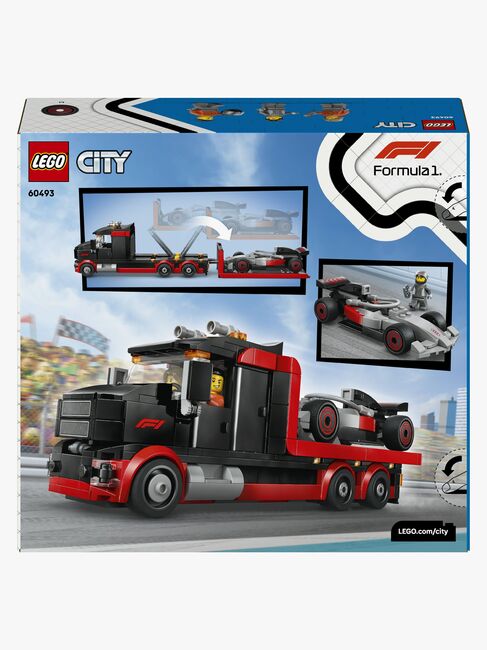 LEGO City 60493 F1-udstillingstruck med Audi F1-racerbil