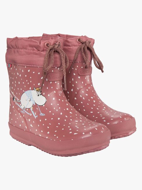 Viking Alv Indie Moomin Forede Gummistøvler, Peach