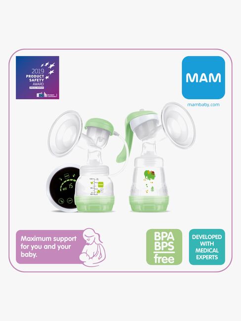 MAM 2-i-1 Brystpumpe Elektrisk & Manuel