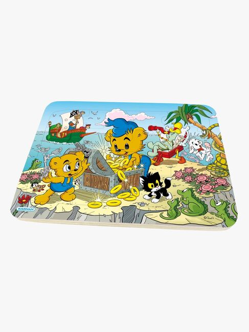 Kärnan Bamse Rammepuslespil Pirat 16 Brikker