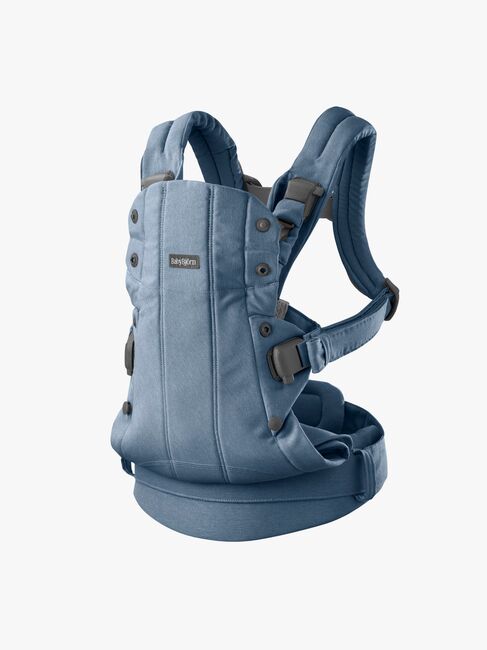 BabyBjörn Harmony Bæresele Woven, Blue Melange