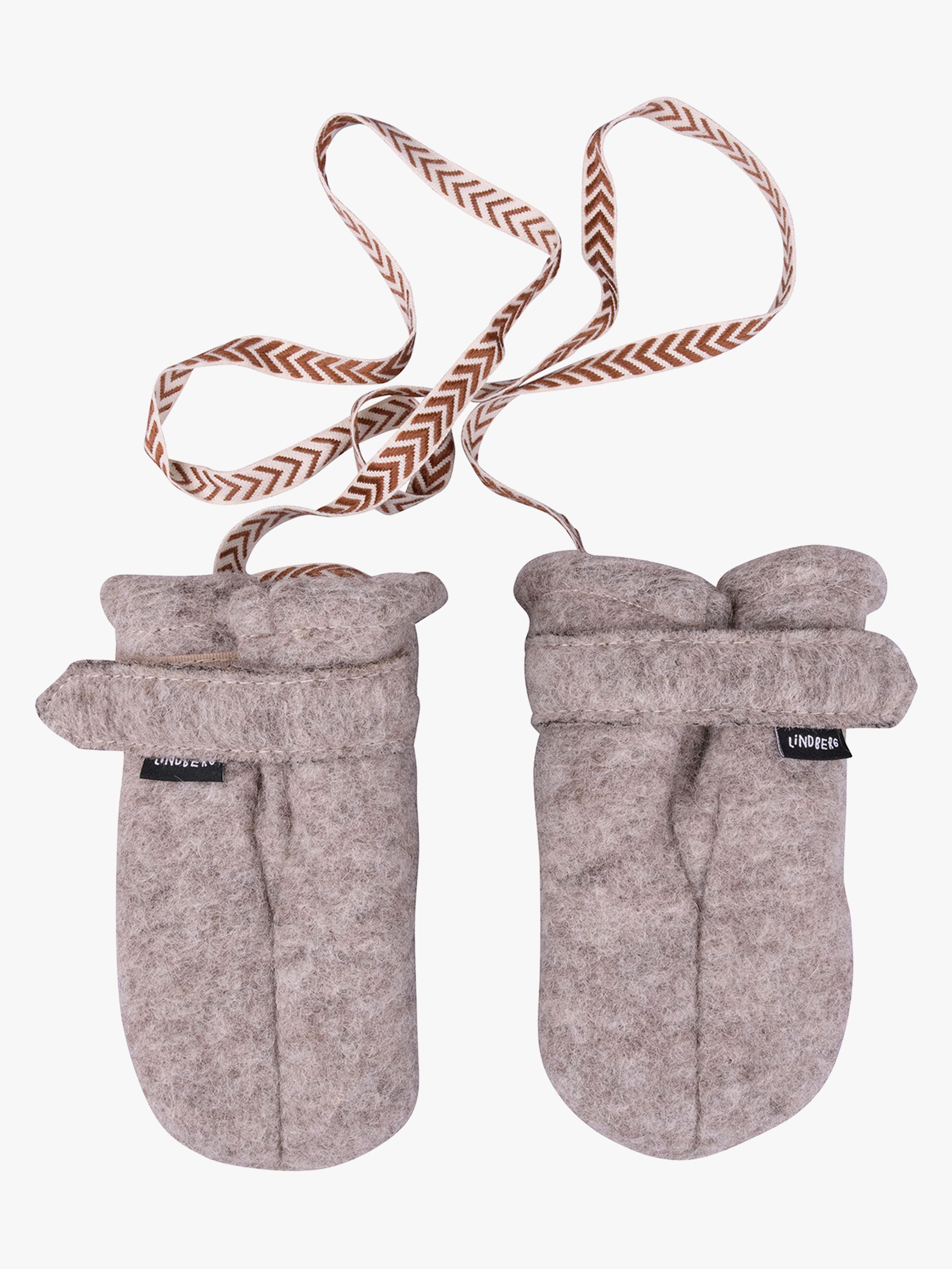 Lindberg Norrland Mini Vanter Uld, Beige