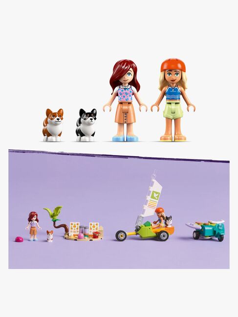 LEGO Friends 42641 Eventyr med surfende hunde og scooter