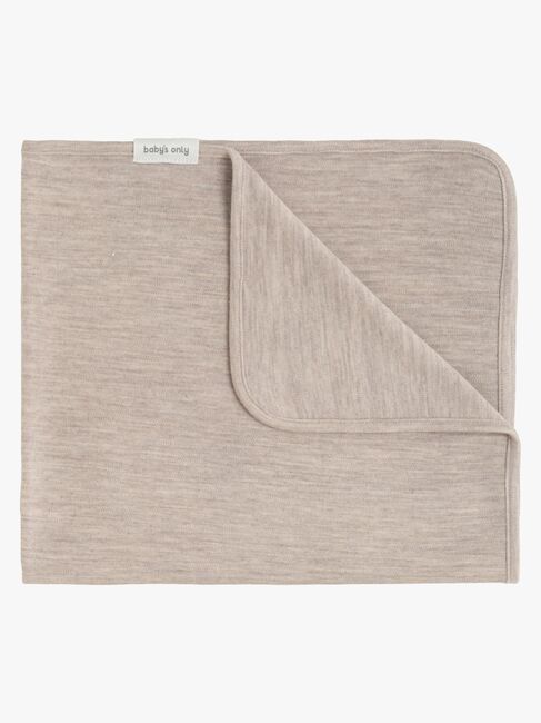 Baby's Only Baby Crib Tæppe Merinould TOG 0.5, Fine Ecru