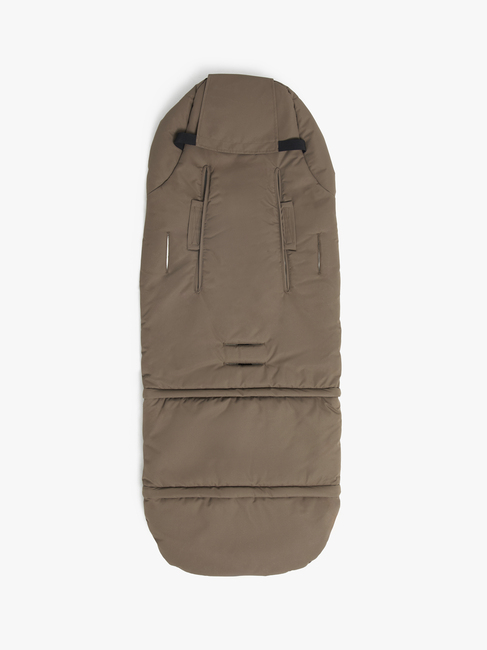 Beemoo Light Kørepose inkl. Forlængerdel, Taupe Swallow