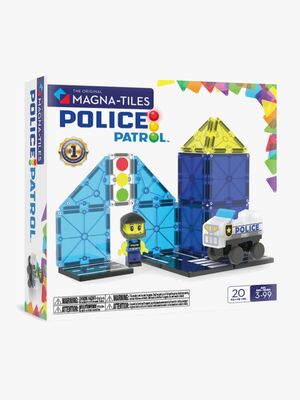 MAGNA-TILES Politipatrulje Byggesæt 20 Dele