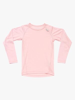 Devold Breeze Merino Skiundertrøje Kid, Chalk Pink