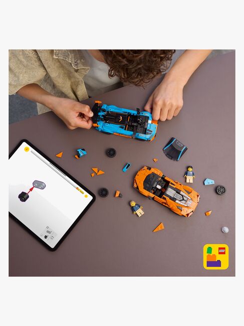 LEGO Speed Champions 77238 Lamborghini Revuelto og Huracán STO