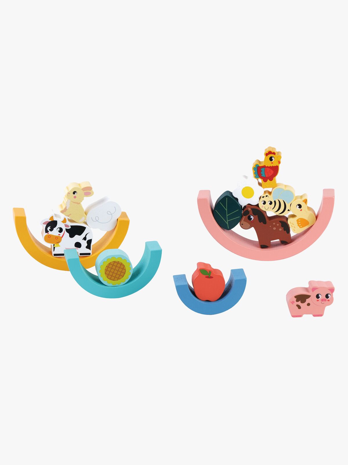 Kinder and Kids Stablelegetøj Regnbue & Figurer