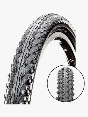 CST Cykeldæk Semislick 24 tommer, Sort