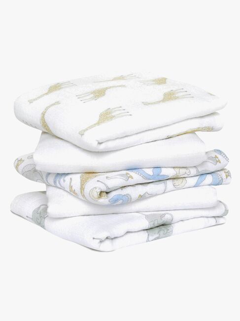 Aden + Anais™ Essentials Stofble 5-Pak, Natural History