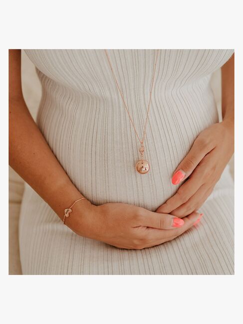 Bola Barselssmykke med Armbånd Love, Roségylden