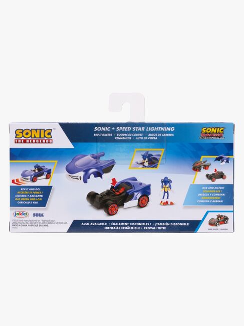 Sonic The Hedgehog Figursæt Sonic og Speed Star Lightning