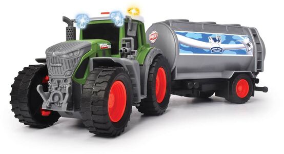 Dickie Toys Fendt Traktor med Mælketank