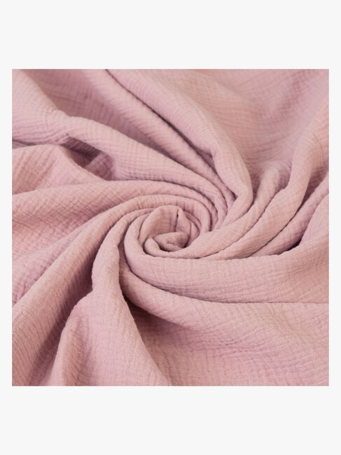 BabyMatex Sæt med Babydyne 100 x 135 cm & Babypude 40 x 60 cm i Muslin, Pink