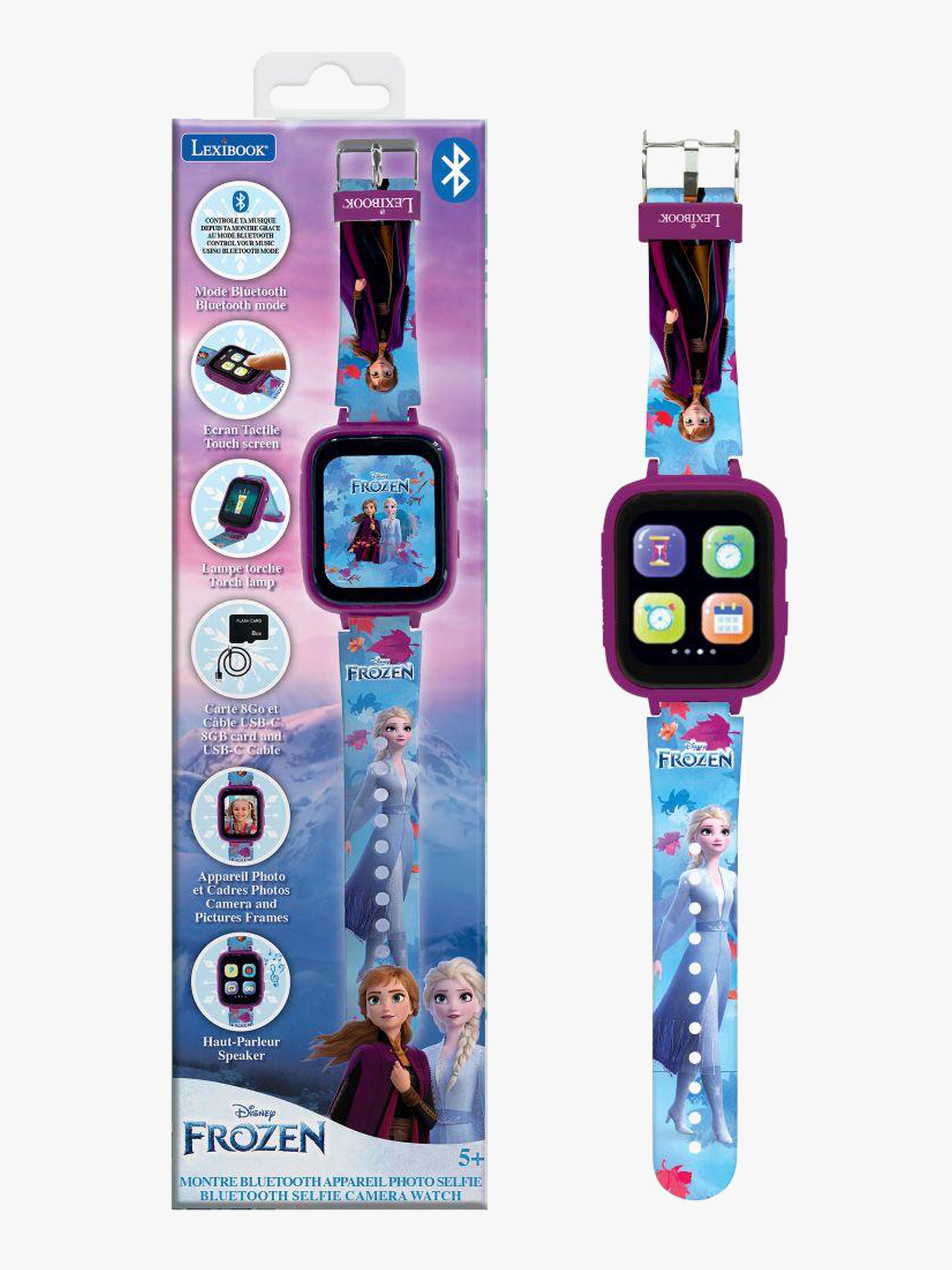 Disney Frozen Bluetooth Digitalt Ur med Kamera