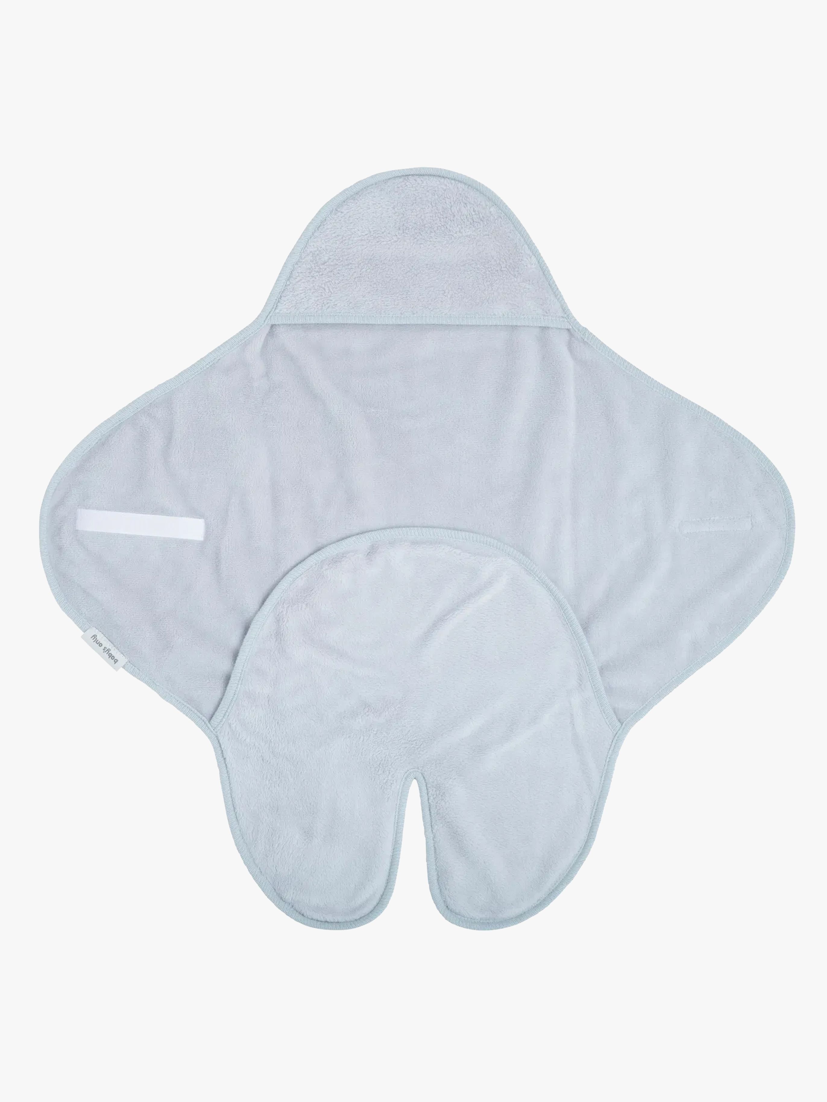 Baby's Only Hooded Baby Tæppe med Fødder Cozy, Misty Blue