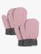 Lindberg Sundsvall Wool Glove Tommelfingervanter 2-pak, Pink/Anthracite
