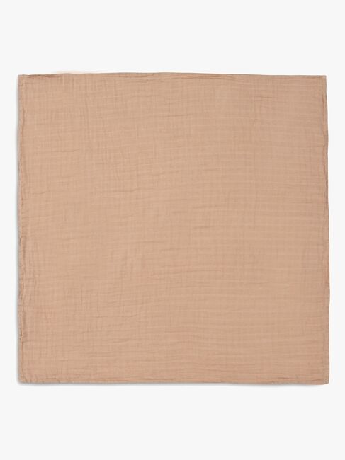 Jollein Tæppe/ Stofble i Musselin 4-pak, Biscuit/Ivory