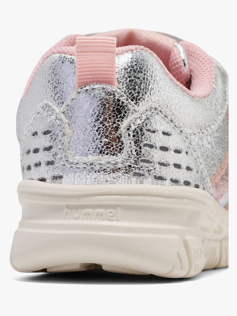 Hummel Crosslite Glitter Infant Sneakers, Silver