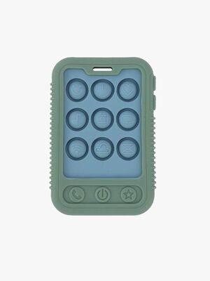 Nuby Phone Popper Bidelegetøj, Grøn/Blå