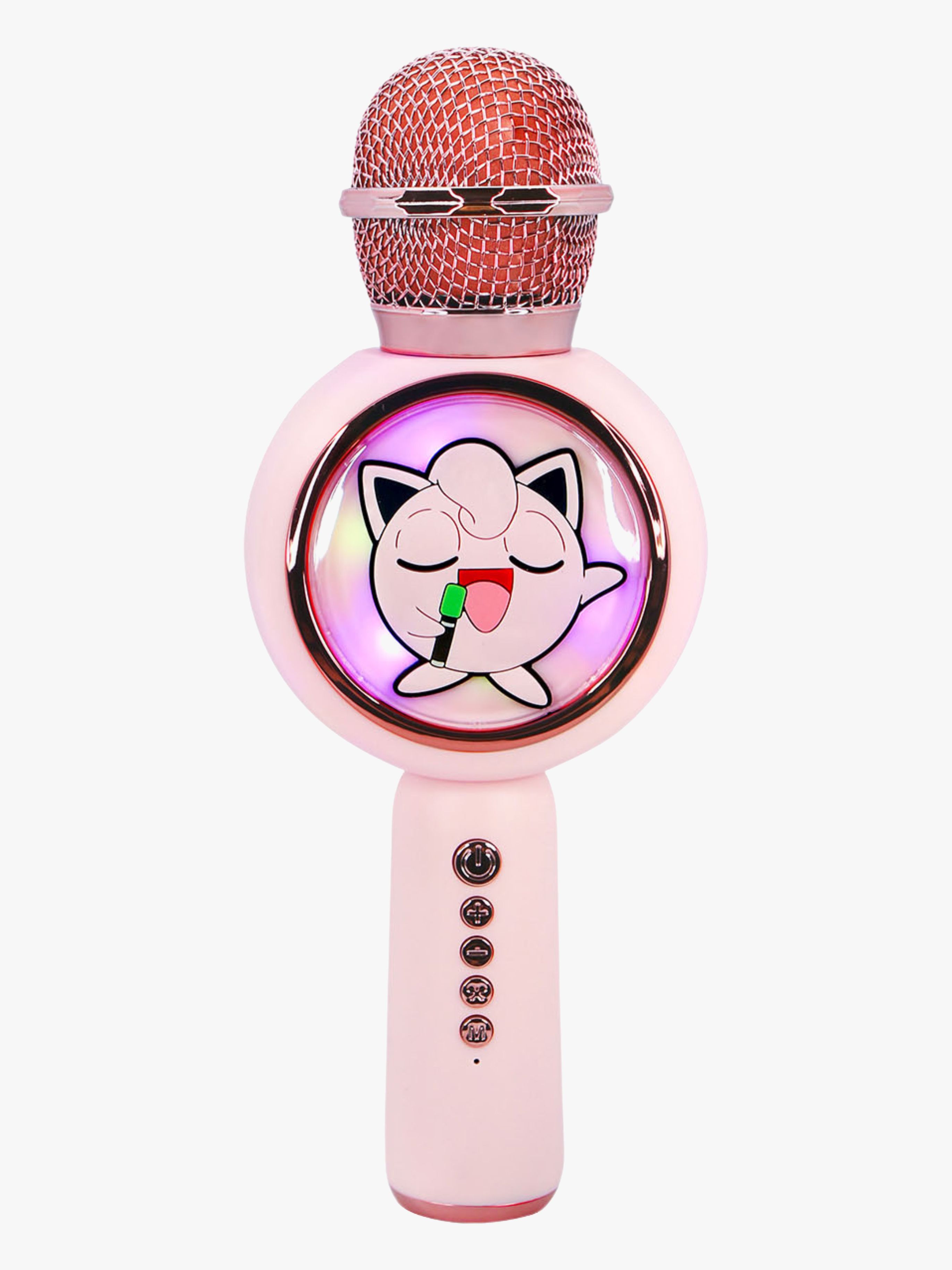 Pokemon Jigglypuff Karaokemikrofon PopSing med LED