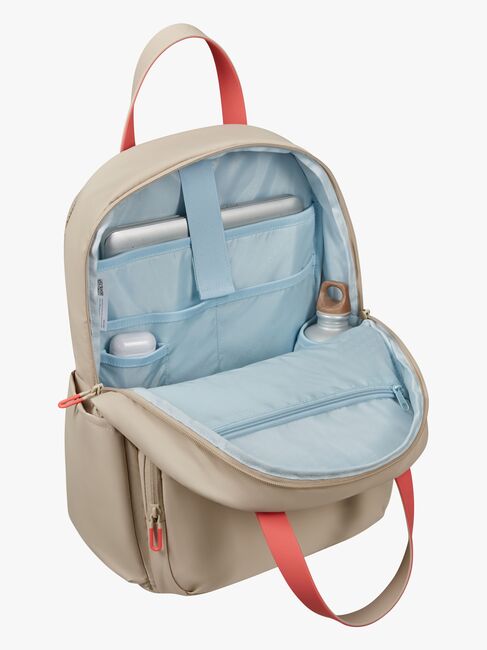 American Tourister Puffy POP Laptop Rygsæk M 21L, Beige