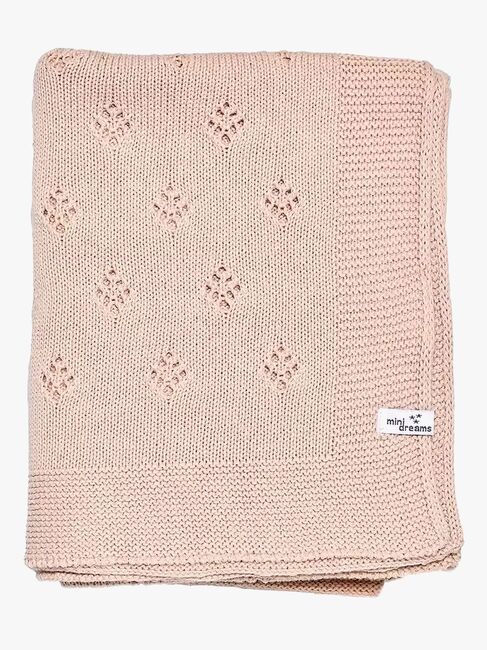 Mini Dreams Lovely Tæppe, Pink