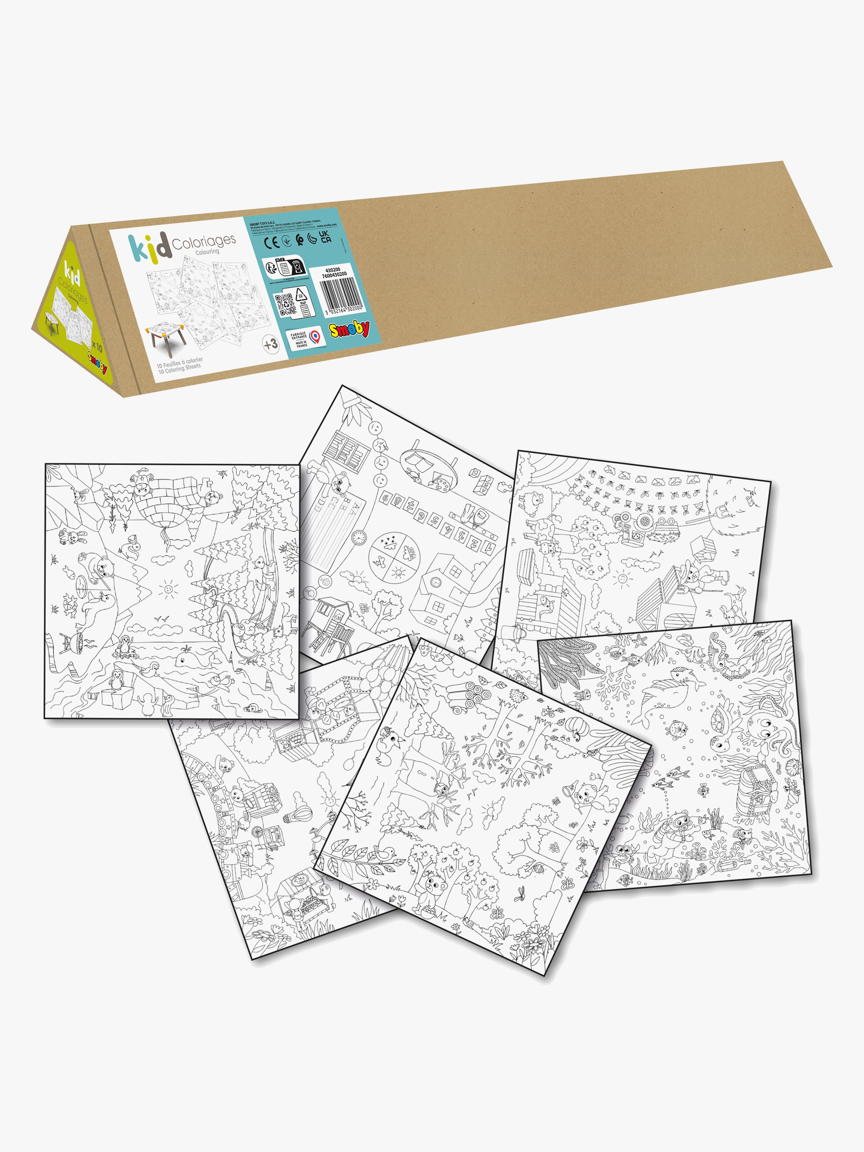 Smoby Kid Colouring Tegnepapir Refill