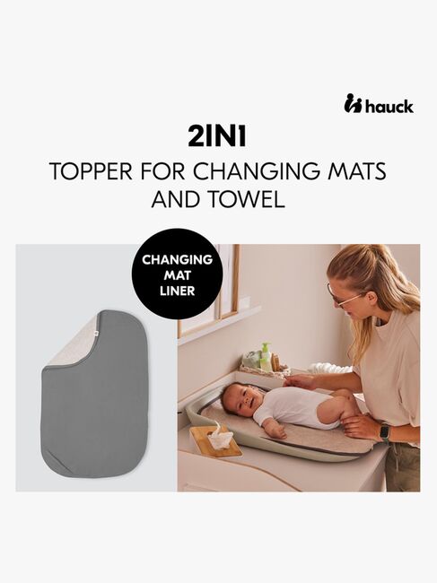 Hauck Liner Puslepude, Dark Grey