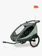Hauck Dryk Duo Plus Cykelanhænger, Dark Green