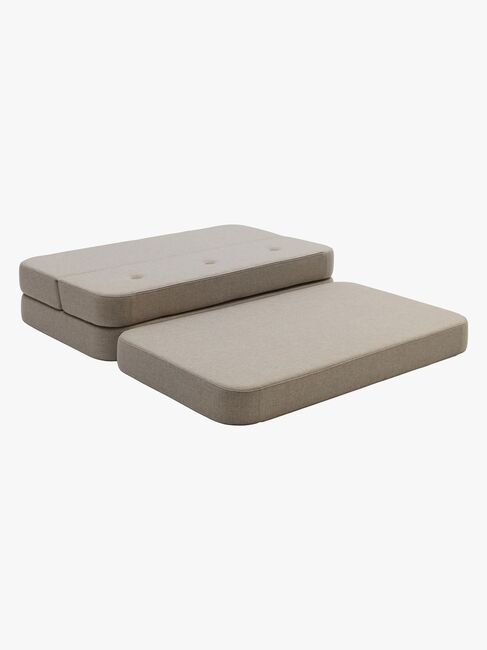 KlipKlap 3 Fold Sofa, Sandfarvet