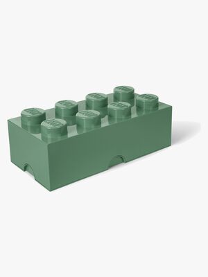 LEGO Opbevaringskasse 8, Sand Grøn