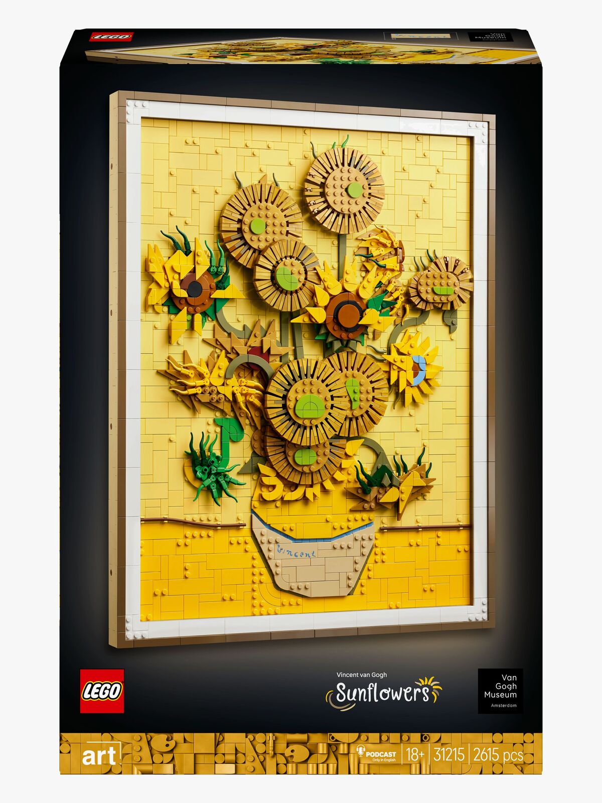 LEGO ART 31215 Vincent van Gogh – Solsikker