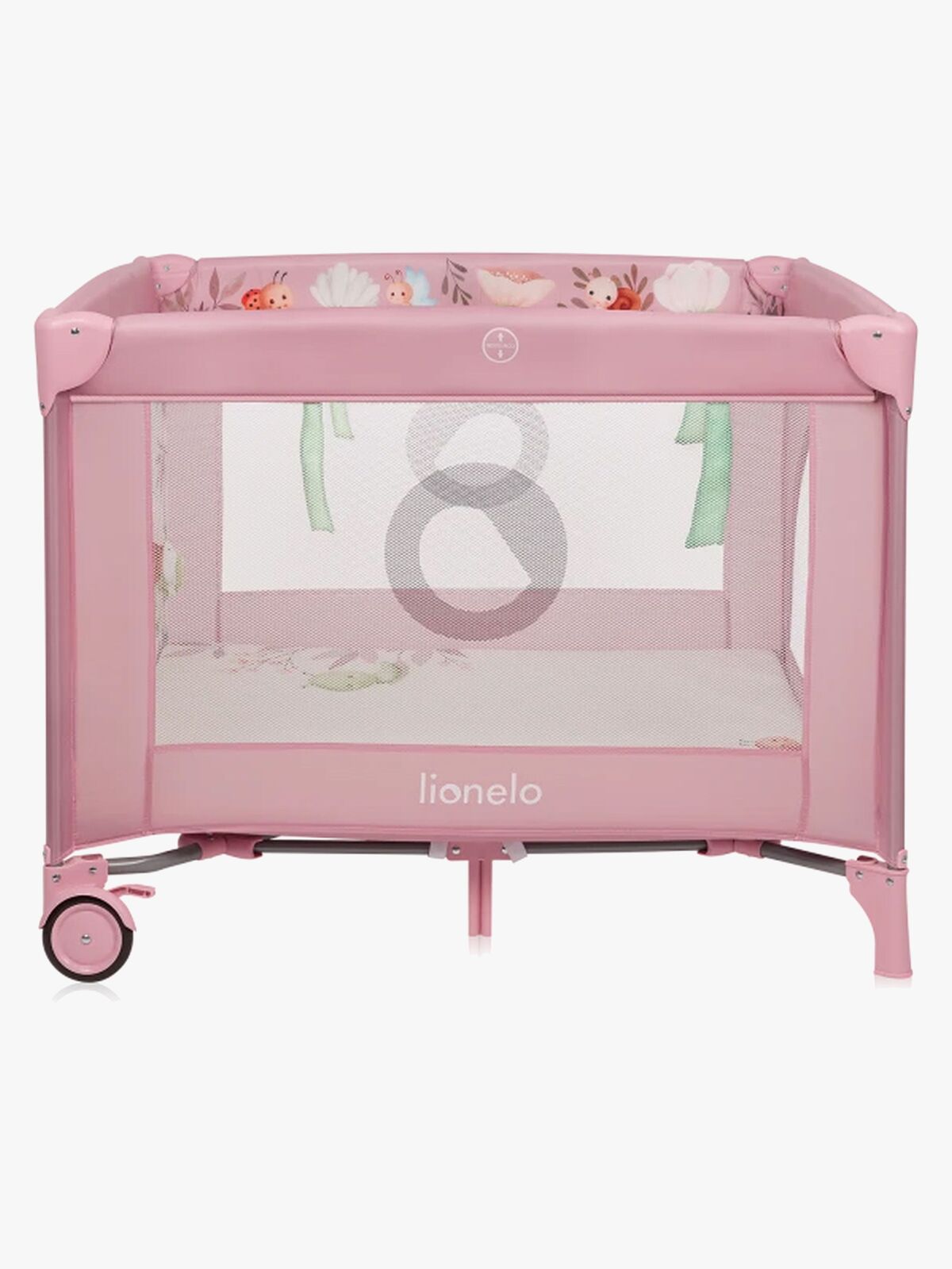 Lionelo MILLE PLUS Kravlegård, Pink