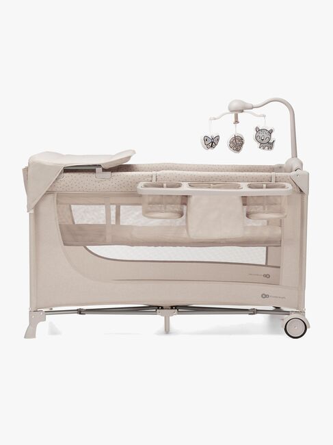 Kinderkraft JOY 2 Weekendseng med Tilbehør, Beige