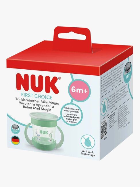 NUK First Choice Learner Cup Mini Magic Pingvin Tudkop, Grøn N255722-gron-4552_3a.jpg