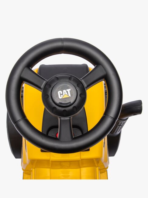 Caterpillar Gåbil med Trailer, Gul